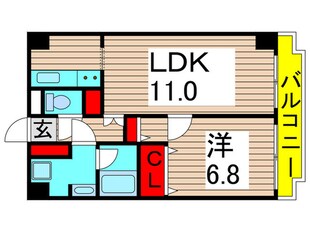 綾東ヴィレヂ弐番館の物件間取画像